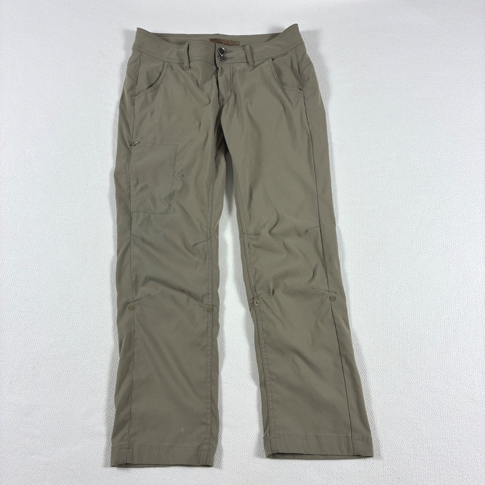 Prana Hiking Pants Khaki Green Gorpcore, Utility, Granola, Indie, Street Wear 6